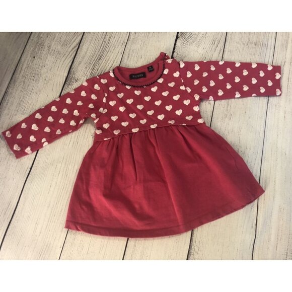 Blue Seven Heart Dresss 9–12M - Picture 1 of 4